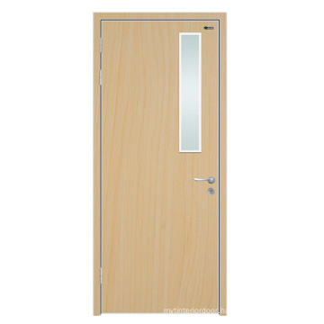 Used Exterior Door with Glasswindow Insert, Emergency Exit Fire Door